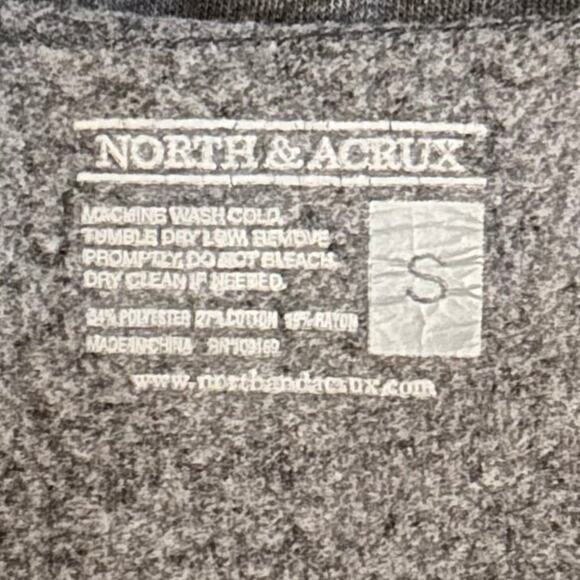 Women’s North and Acrux Gray Lancers Long sleeve Pullover Sweatshirt Size Small - Picture 5 of 5